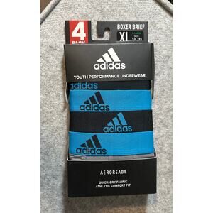 New Adidas Boxer Briefs Youth XL 18-20